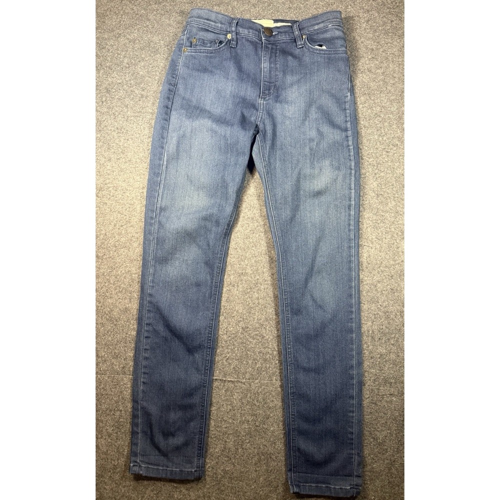 Free People Hi Rise Skinny Jeans in Medium Wash Size 27